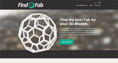 Desktop Screenshot of findafab.com